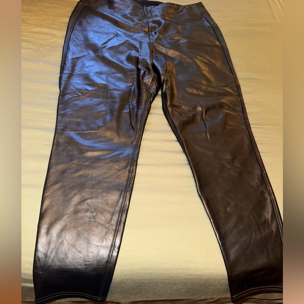GAP faux leather leggings